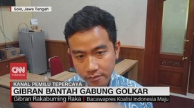 VIDEO: Gibran Bantah Gabung Golkar