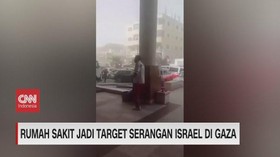 VIDEO: Rumah Sakit Jadi Target Serangan Israel di Gaza