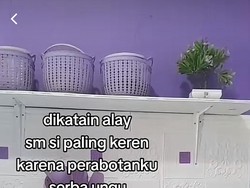 Viral Curhat Wanita Dapat Nyinyiran Pedas Netizen karena Dapur Serba Ungu