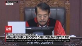 VIDEO: Anwar Usman Dicopot Dari Jabatan Ketua MK