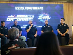 Bamsoet Dukung Event Drag Race Harley Davidson di PIK 2
