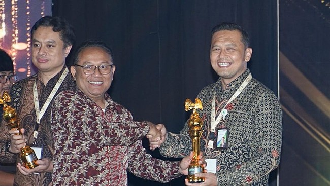 Konsisten Terapkan Prinsip ESG, BPJS Ketenagakerjaan kembali meraih Gold Rank dalam kompetisi ASRRAT 2023 yang digelar oleh NCSR, di Jakarta.