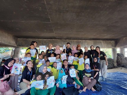 berbuatbaik.id Gelar Aksi Sosial Bersama Anak-anak Kolong Jembatan