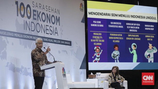 Bakal calon presiden Ganjar Pranowo heran mengapa hilirisasi hanya fokus kepada nikel saja. Menurutnya, ada sumber daya alam lain yang bisa dihilirisasi. 