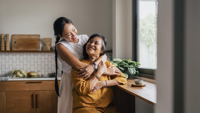 Ilustrasi anak dan ibunda