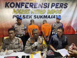 Polisi Ungkap 2 Maling Pembobol Rumah Warga Depok Sudah Beraksi di 20 Tempat