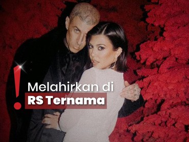 Kourtney Kardashian Lahirkan Bayi Laki-laki, Travis Barker Spill Nama Anak