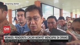 VIDEO: Menkes: Penderita Cacar Monyet Mencapai 34 Orang