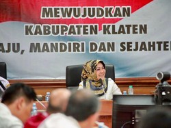 Segera Diresmikan, Bupati Klaten Pesan Jaga Kebersihan Pasar Gedhe