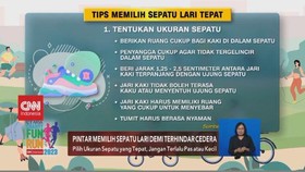VIDEO: Pintar Memilih Sepatu Lari Demi Terhindar Cedera