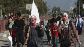 Alasan Warga Gaza Mengungsi Bawa Bendera Putih: Takut Diserang Israel
