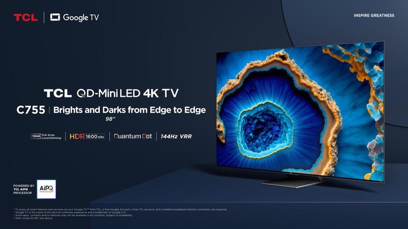 Menjawab tuntutan konsumen akan kebutuhan teknologi terbaru, TCL meluncurkan dua produk TV berukuran 98 inci