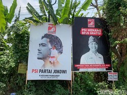 PSI Klaim Tak Pernah Pasang Baliho Berbau Jokowi di Bali: Mungkin Relawan