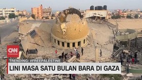 VIDEO: Lini Masa Satu Bulan Bara di Gaza