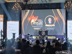 Chairul Tanjung Terima Penghargaan Philanthropy Awards 2023