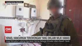 VIDEO: Israel Hancurkan Terowongan Yang Diklaim Milik Hamas