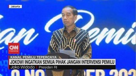 VIDEO: Jokowi Ingatkan Semua Pihak Jangan Intervensi Pemilu