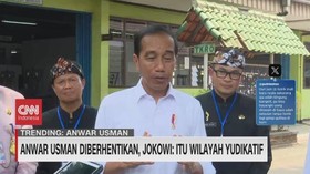 VIDEO: Anwar Usman Diberhentikan, Jokowi: Itu Wilayah Yudikatif