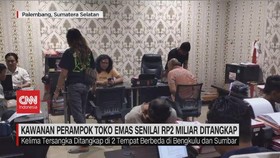VIDEO: Kawanan Perampok Toko Emas Senilai Rp2 Miliar Ditangkap