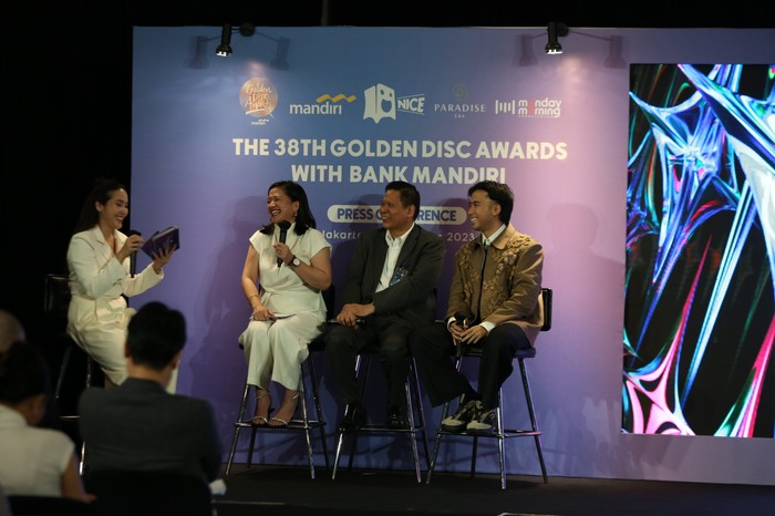 Press Conference Golden Disc Awards ke-38 di Jakarta