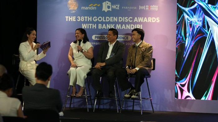 Press Conference Golden Disc Awards ke-38 di Jakarta Press Conference Golden Disc Awards ke-38 di Jakarta