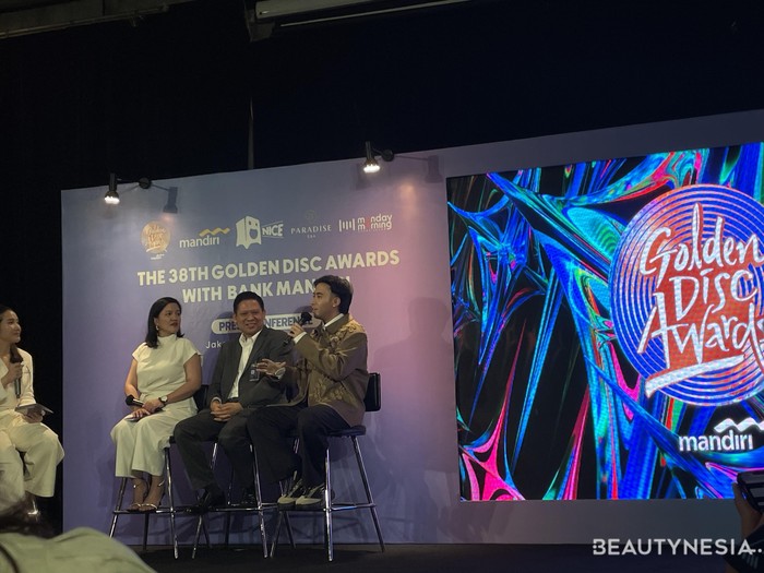 Press Conference Golden Disc Awards ke-38 di Jakarta