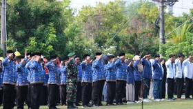 Ziarah ke TMP, Bupati Klaten Ajak Lestarikan Nilai-Nilai Kepahlawanan