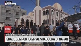 VIDEO: Israel Gempur Kamp Al Shaboura di Rafah
