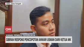 VIDEO: Gibran Respon Pencopotan Anwar Usman Dari Ketua MK