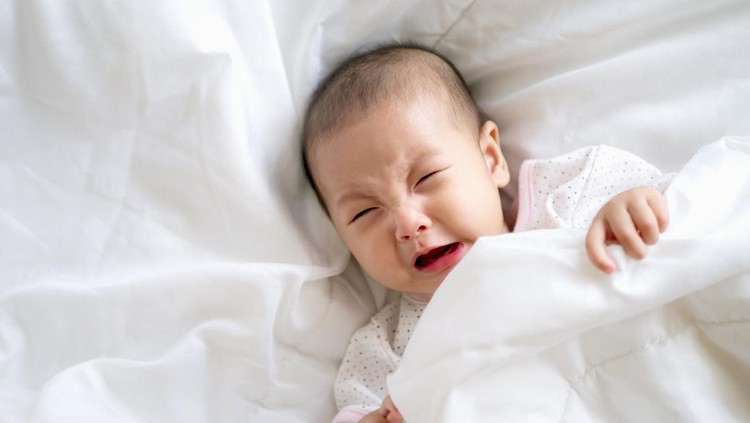 Ilustrasi Bayi Menangis