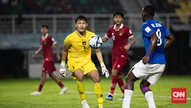 Kiper Timnas U-17 Ikram Menolak Disebut Bintang Lawan Ekuador