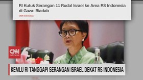 VIDEO: Kemlu RI Tanggapi Serangan Israel Dekat RS Indonesia