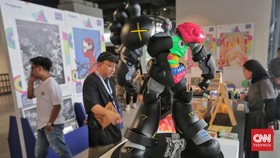 FOTO: Debut 'Supermarket' Karya Seni Ilustrasi di JICAF 2023