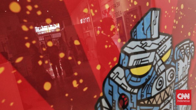 FOTO: Debut 'Supermarket' Karya Seni Ilustrasi di JICAF 2023