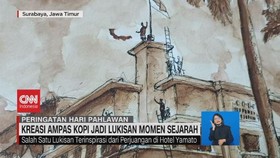 VIDEO: Hari Pahlawan, Warga Napak Tilas dan Kreasi Ampas Kopi