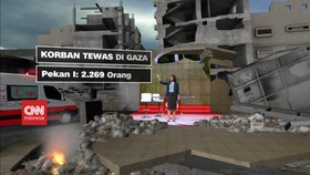 VIDEO: Sebulan Serangan Israel ke Gaza