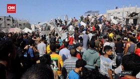 VIDEO: Israel Gempur Kamp Al Shaboura Di Rafah