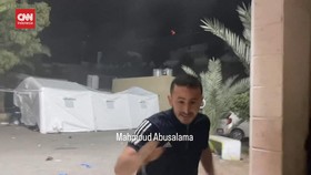 VIDEO: Israel Gempur Kawasan Dekat RS Indonesia di Gaza.