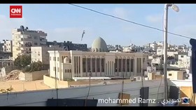 VIDEO: Detik-detik Israel Serang Masjid Khalid bin Al Waleed di Gaza
