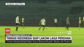 VIDEO: Timnas Jelang Laga Perdana Piala dunia U-17