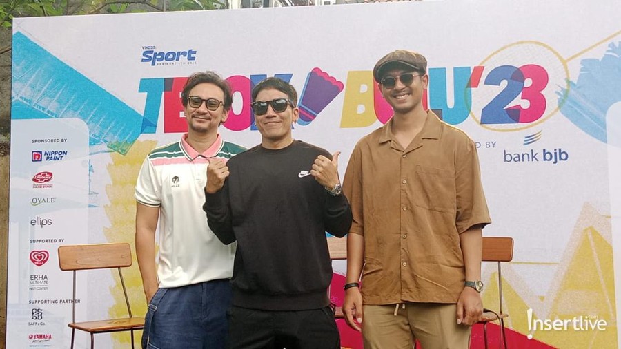 Vincent Rompies Vincent, Desta, dan Arya Saloka