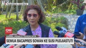 VIDEO: Semua Bacapres Sowan ke Susi Pudjiastuti