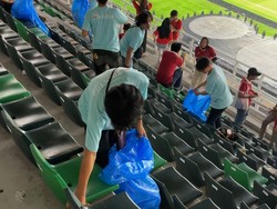 Suporter Indonesia: Usai Dukung Timnas U-17, Bersih-bersih GBT Kemudian