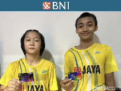 Erfan/Nathania BNI Sirnas Jakarta Juara Usai Taklukkan Unggulan Kedua