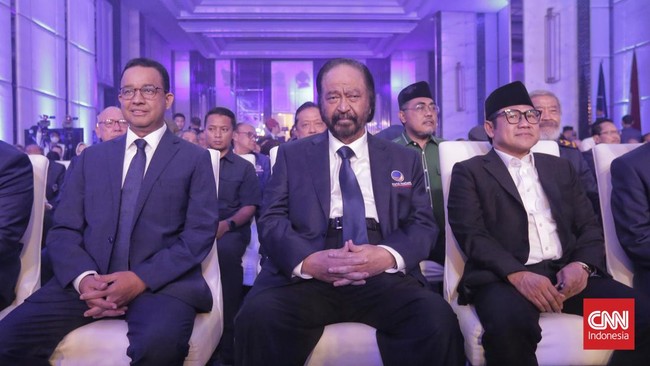 Ketua DPP Partai NasDem Willy Aditya menyebut Anies Baswedan dan ketua umumnya Surya Paloh belum bertemu dalam momen Idulfitri 1445 Hijriah.