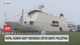 VIDEO: Mengintip Isi Kapal Rumah Sakit Indonesia Untuk Bantu Palestina