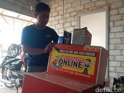 Saat Tambal Ban Online Panen Cuan Tak Mengenal Musim