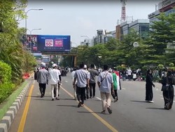 Massa Aksi Bela Palestina Bubar, Jalan Ahmad Yani Bekasi Kembali Dibuka