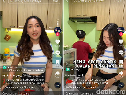 Segini Harga Penyetan Warung Cece yang Penjualnya Bikin Pembeli Gagal Fokus