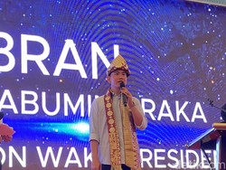 Gibran ke Pendukung di Palembang: Kalau Banyak Fitnah Diamkan Saja